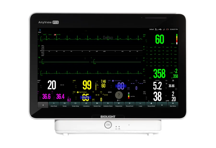 Biolight AnyView P15 patient monitor