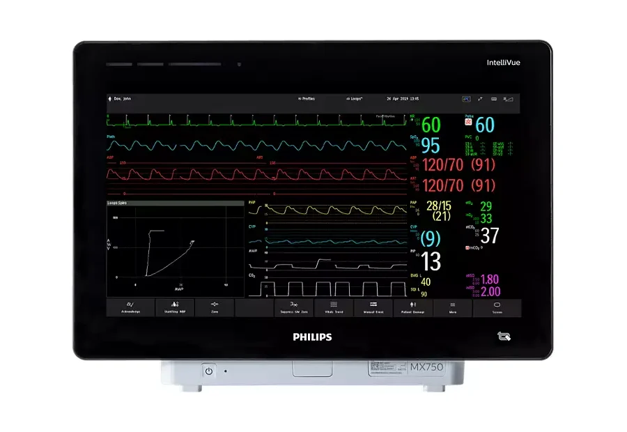 Philips IntelliVue MX750 patient monitor