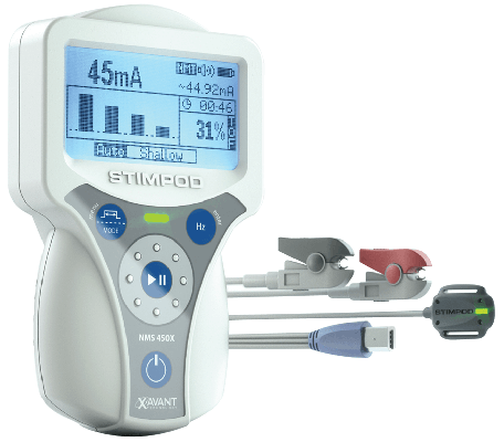 Stimpod NMS 450X Neuromuscular Monitor Stimpod Neuromuscular Monitor with acceleromyography cable
